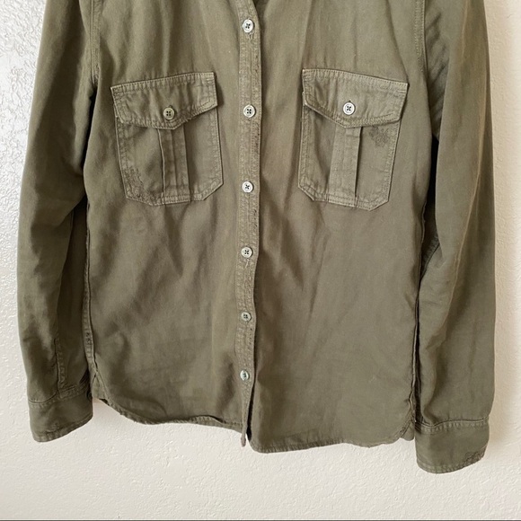 Equipment major cotton button down top sz small - Picture 4 of 8